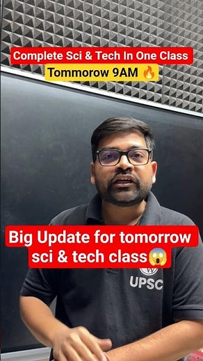 Sci & Tech Ka Full Revision🔥 #physicswallah #upsc #upscpreparation