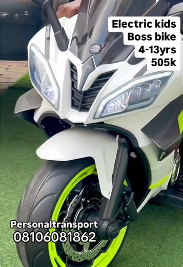 Electric Boss Power Bike for Kids Aged 4-13