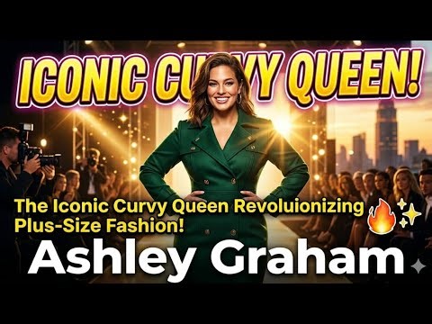 Ashley Graham: The Iconic Curvy Queen Revolutionizing Plus-Size Fashion! 🔥✨