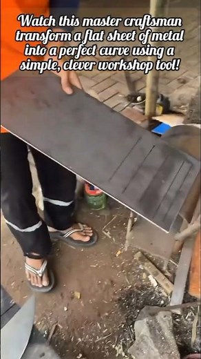 Genius Metal Bending Tool Makes Shaping Steel Easy