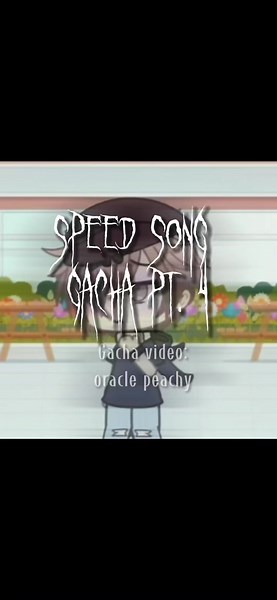 Stitches Gacha Life Speed Edit Song