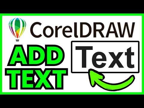 How To ADD TEXT In CorelDRAW (QUICK & EASY) 2026