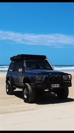 Big upgrades coming soon #nissan #patrol #aussie #4x4 #viral #offroad #offroading #beach #td42