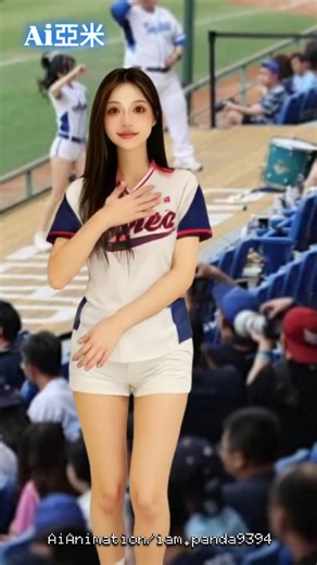 #ai動画生成#ai亞米 #啦啦隊女神夢 | Panda Wong