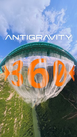 Antigravity on Instagram: "Flying over the world’s tallest bridge in 360° 👀 Antigravity A1 combines an 8k 360 camera with an intuitive flight control system that makes creating immersive videos simple. #antigravity #360drone #AntigravityA1"