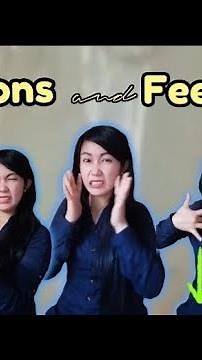 Part 2 Emotions and Feelings in Filipino Sign Language FSL Tutorial 🇵🇭