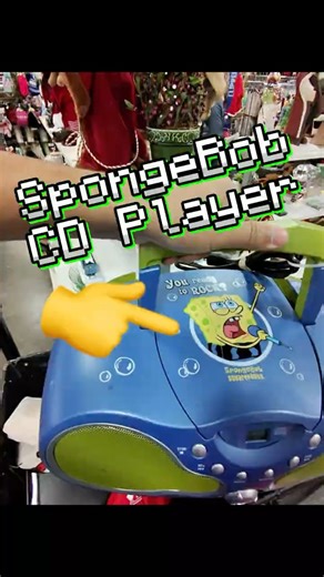 Not the SpongeBob CD Player! #spongebobsquarepants