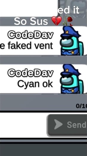 Part 60 | Cyan played it So Sus #amongus #shorts