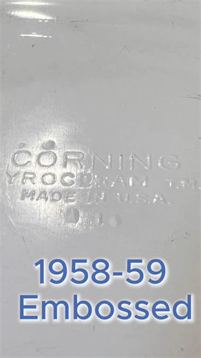 How to Spot the Earliest CorningWare Pieces