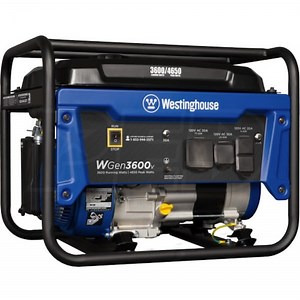 Westinghouse WGEN3600V - 3600 Watt Portable Generator w/ RV Outlet CARB