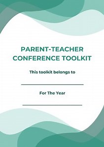 Parent-Teacher Conference Record Form | Editable Meeting Notes & Student Progres