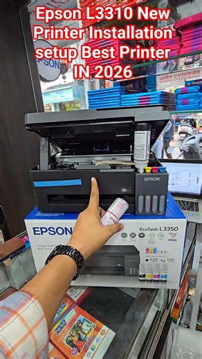 Epson L3310 New Printer Installation Setups Best Printer IN 26#epson#services#printersupportsoftware