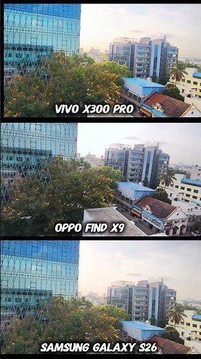 Samsung Galaxy S26 Ultra Vivo X300 Pro Vs Oppo Find X9 Ultimate Camera Testing zoom test Video 2026