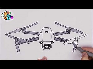 How to draw a drone