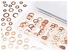 JEGS W5217: 110-piece Copper Washer Assortment - JEGS