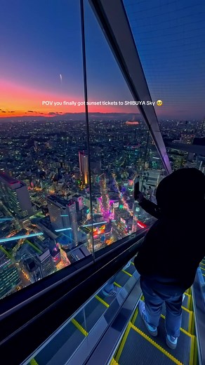 Captivating Sunset Experience at Shibuya Sky