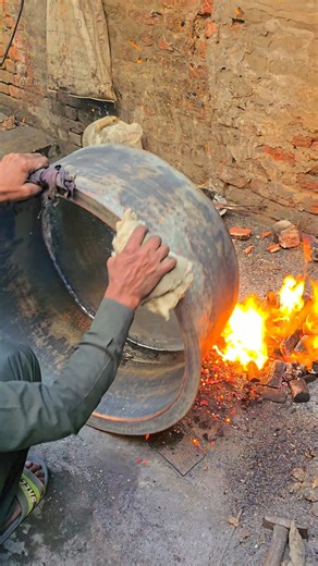 Raza Attari on Instagram: "Traditional Brass Utensil Polishing | Stunning Silver Finish Process"