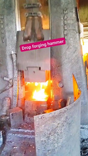 8.4K views · 39 reactions | 15 tons drop forging hammer. #hammer #railway #video #forging #drop #tons #massey #england #1954 #hardwork #job #rail #foryouシ #follower | Shoriful Islam | Facebook