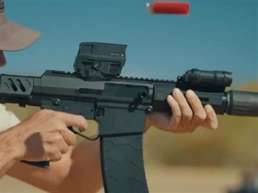 GEN12半自动霰弹枪(带消音器)实弹射击测试