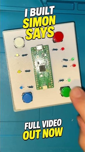 I Tried Making Simon Says with a Raspberry Pi Pico