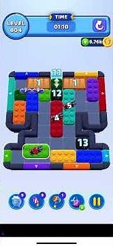 Color Block Jam Level 804 solution #games #gaming #colorblockjam #gameplay