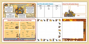 Describing the Great Fire of London Resource Pack