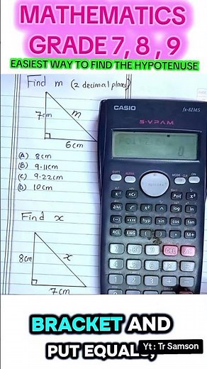 MATHEMATICS GRADE 7 8 9