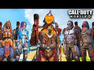 I Used EVERY Mythic and Legendary Character in COD Mobile