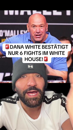 Dana White Confirms 6 Fights at the White House