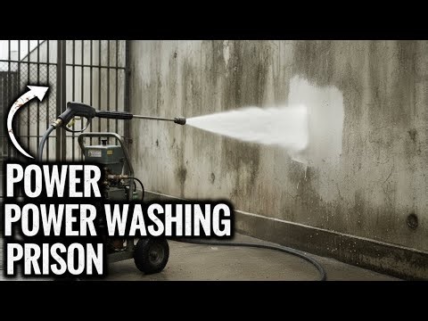 2.5 Hours of Cozy Prison ASMR 🔧 Prison Simulator + PowerWash DLC – Sleepover Longplay (No Commentary