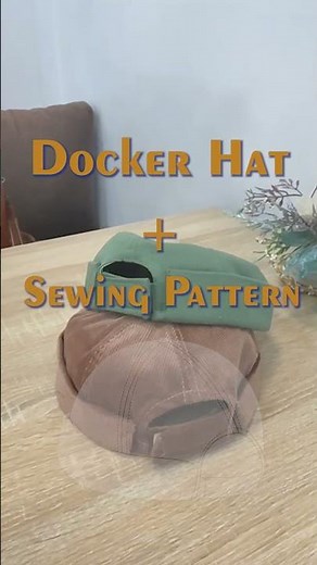 The Docker Hat: A Sewing Pattern Review #sewing #DockerHat #diyhat