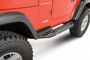 Quadratec  QRC Side Armor with Step for 87-06 Jeep Wrangler YJ & TJ