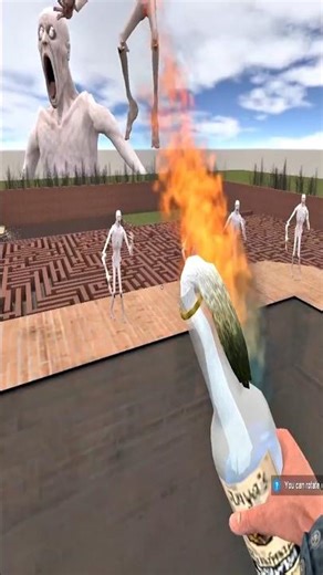 SCP-096 Chase Brula In Maze Part 90 #garrysmod #gmod #scp096