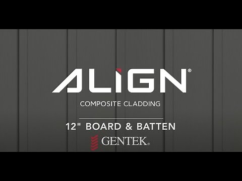 ALIGN® 12" Board and Batten