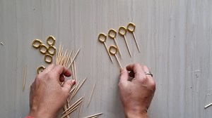 59K views · 684 reactions | Unique wall hanging craft idea with Toothpick sticks and cardboard | A2C Arts And Crafts | Facebook
