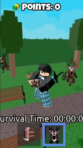 99 nights deer #funny #roblox