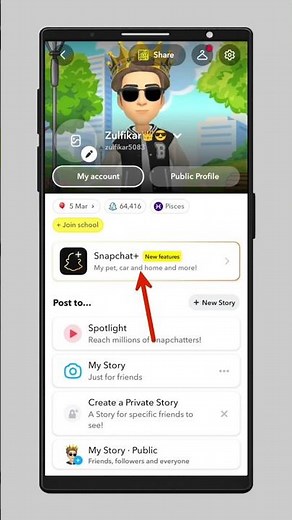 how to get subscription on snapchat 😱 snapchat plus features #shorts