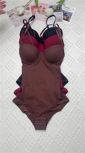 Comfortable, chic, and slimming 🖤❤️🤎💃 Finally, a bodysuit you actually want to wear.#bodysuit#bodysuitshapewear#shapewear#womenfashion#tiktokshopcreatorpicks