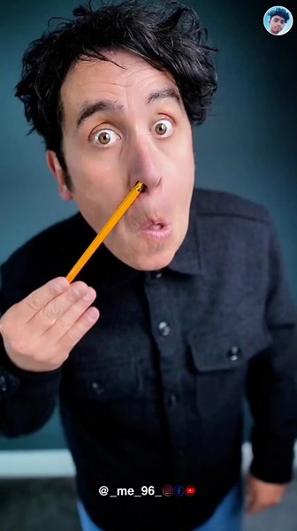 Brasil Song. Amazing Stick ✏️ Nose Magic Tricks work 🤯💯 #shorts #song #magic #trending
