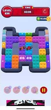 Color Block Jam Level 836 solution #games #colorblockjam #gaming #colorblockjamgame