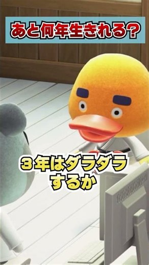 How many more years do I have left to live? [Animal Crossing: New Horizons]