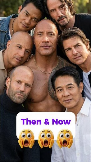 TOP 7 Action Stars Who Dominated Hollywood — Then vs Now