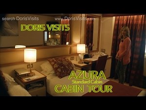 P&O Azura, Cabin Tour. Doris Visits standard cabin E deck