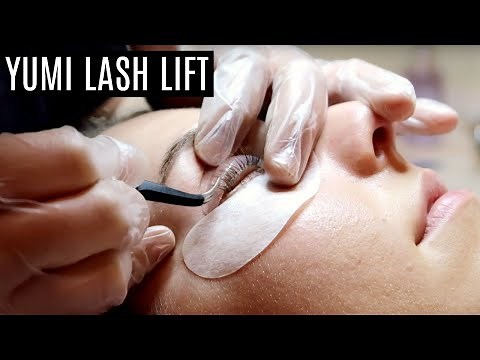 YUMI LASH LIFT & TINT : The Process | amanda devon
