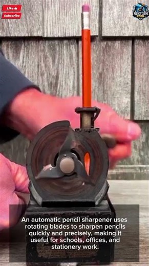 Automatic Pencil Tool Sharpener For Fast Pencil Sharpening#tool