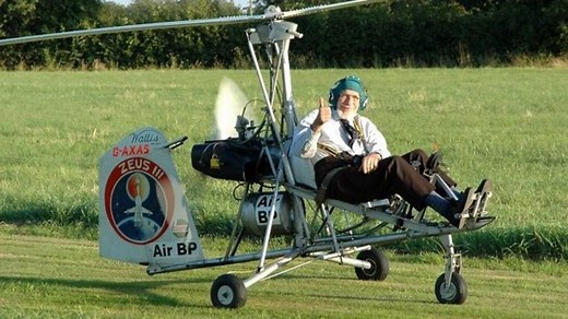 James Bond stuntman's autogyro for sale