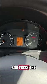 Mercedes Sprinter Digital Speedometer / Clock setting and other tips #mercedessprinter