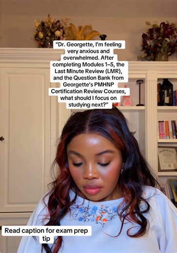 One of the biggest mistakes students make when preparing for the PMHNP exam is thinking they have to study everything. You don’t. The exam is not testing every detail in psychiatry. It is testing high-yield concepts, patterns, and your ability to apply knowledge using test-taking strategies. This is why narrowing your resources is critical. Once you’ve completed Modules 1–5, LMR, and the Question Bank, your focus should shift from adding more material to reviewing and reinforcing what you alread