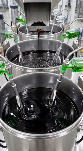 Coconut Shells Become Toothpaste #factoryproducts #food