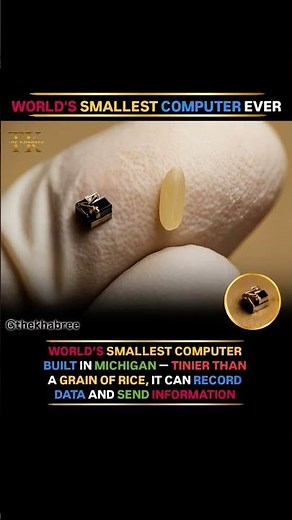 World’s Smallest Computer: Michigan’s Grain-of-Rice Tech